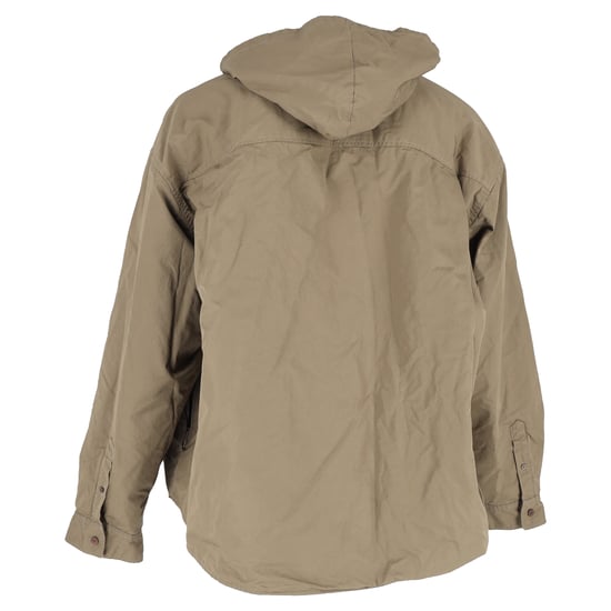 Balenciaga – Parkas med huva i beige bomull - Image 3