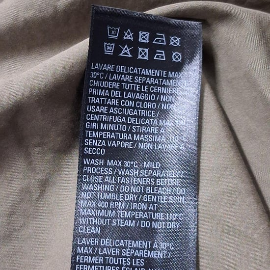 Balenciaga – Parkas med huva i beige bomull - Image 4