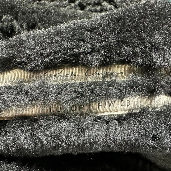Rick Owens Naska Asymmetrisk Fårjacka i Svart Lammskinn - Image 4
