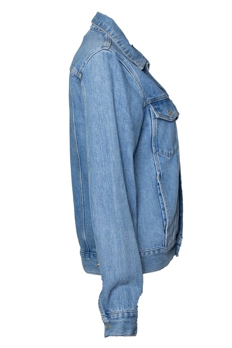 Sandro, denim jacket in light blue - Image 4