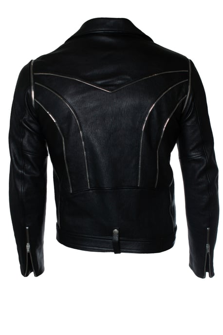 Saint Laurent, skinnjacka med flera dragkedjor från 2015 - Image 3