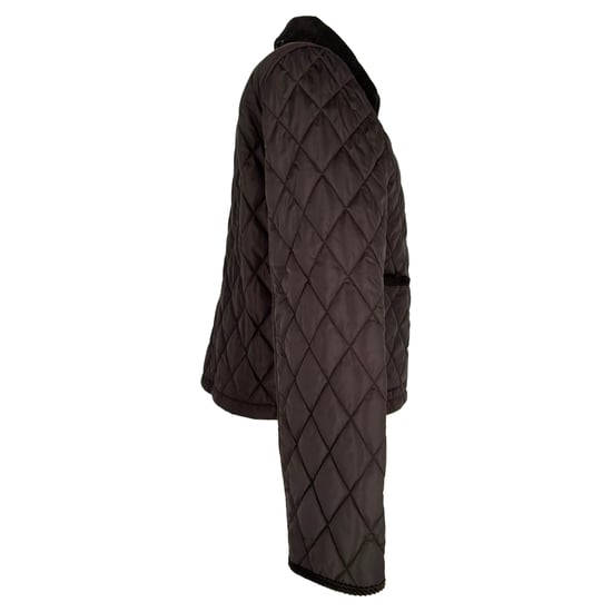 Burberry cropped gewatteerd jack in bruin polyamide - Image 2