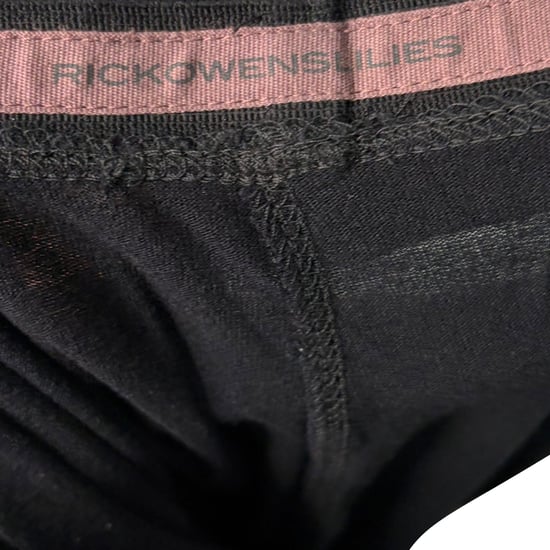 Rick Owens rechte maxi-rok in zwarte viscose - Image 2