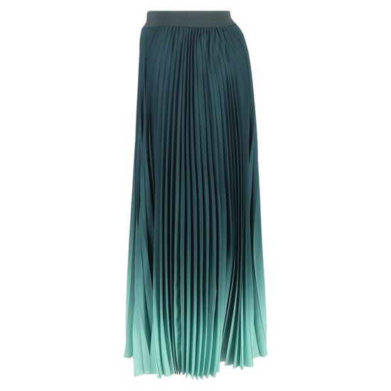 Max Mara Weekend Fulcro Plisserad Midikjol i Grön Polyester - Image 2