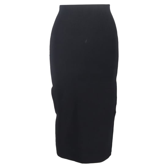 Victoria Beckham midi-rok in zwarte viscose - Image 1