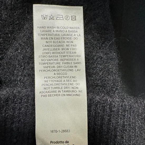 Rick Owens Porterville Pillar maxi-rok in zwart kasjmier - Image 5