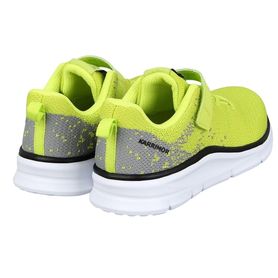 Karrimor Duma 6 platte sportschoenen voor jongens (Limoen/Grijs/Wit) - Image 2