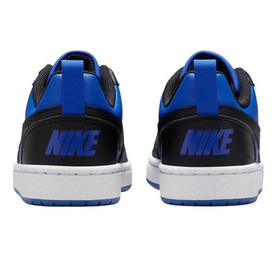 Nike Borough Low Recraft leren platte sneakers voor kinderen (Royaal Blauw, Zwart) - Image 2