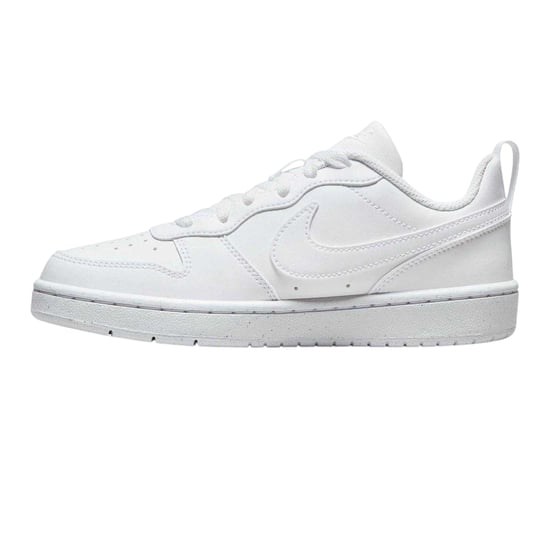 Nike Borough Low Recraft leren platte sneakers voor kinderen (Wit) - Image 3