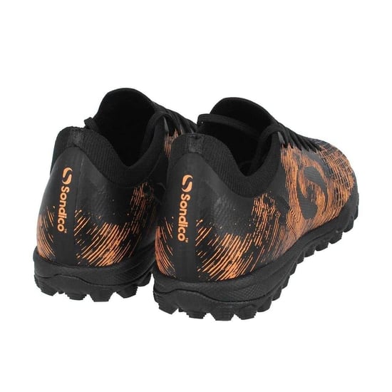 Sondico Blaze Astro Turf-sportschoenen voor kinderen (Zwart/Oranje) - Image 2