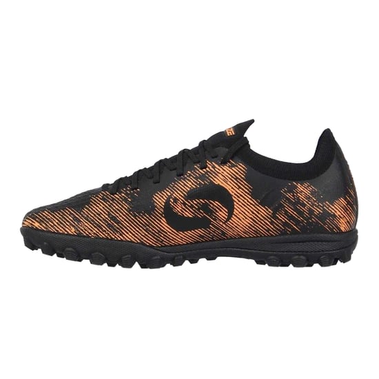 Sondico Blaze Astro Turf-sportschoenen voor kinderen (Zwart/Oranje) - Image 3