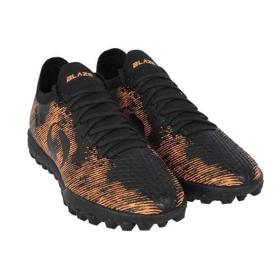 Sondico Blaze Astro Turf-sportschoenen voor kinderen (Zwart/Oranje) - Image 5