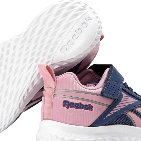 Reebok Rush Runner 5 elastische sportschoenen voor kinderen (Schemering Paars) - Image 4