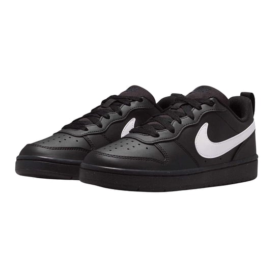 Nike Borough Low Recraft leren platte sneakers voor kinderen (Zwart, Wit) - Image 5