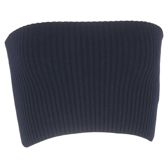 Chloé ribgebreide tube top in marineblauwe wol - Image 1