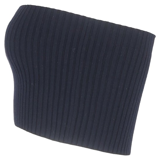 Chloé ribgebreide tube top in marineblauwe wol - Image 2