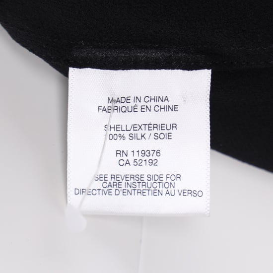 Helmut Lang doorschijnende Ghost top in zwarte zijde - Image 5
