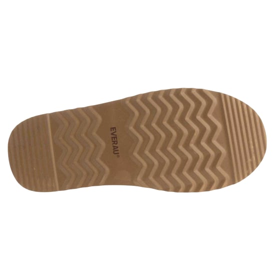 EverAu Kvinnors Wonga Ko Mocka PlattformsTofflor (Sand) - Image 3