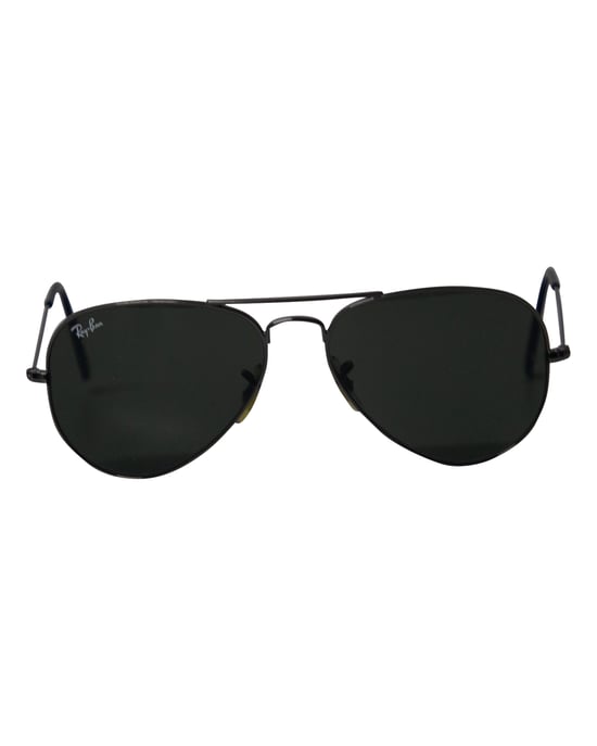 Ray-Ban Classic Aviator Sunglasses in Black Metal - Image 1