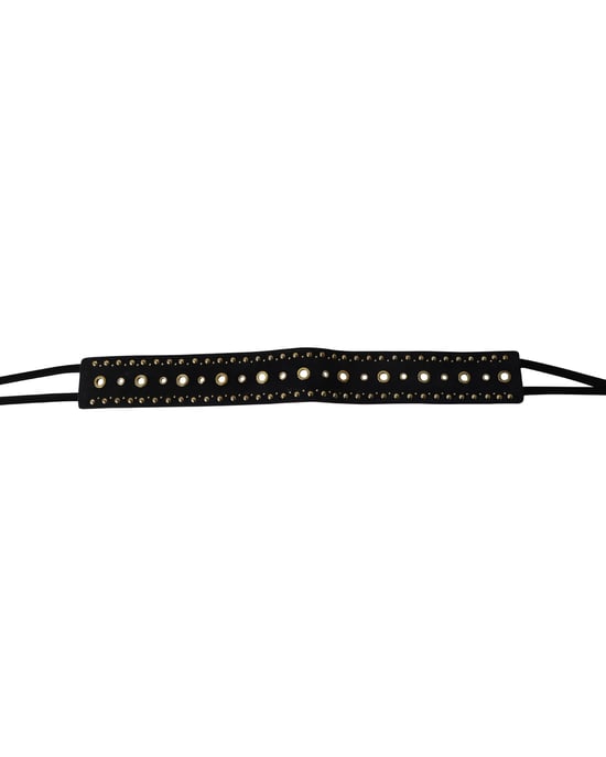 Maje Azalea Tassel Belt in Black Suede - Image 6
