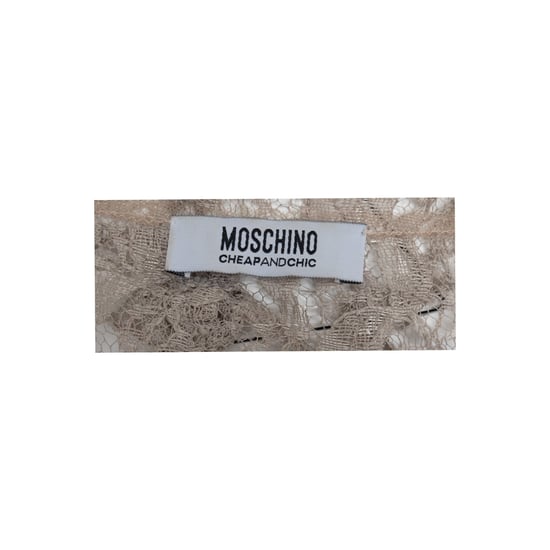Moschino billig och elegant färgblocksklänning i spets - 10-talet - Image 5