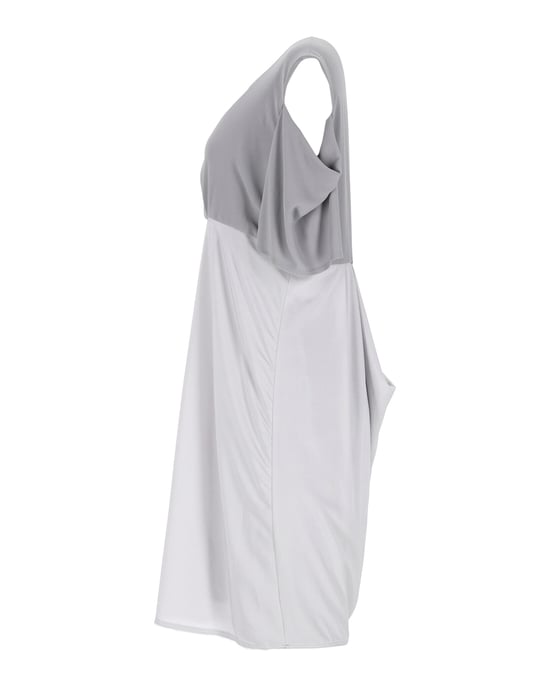 Acne Studios Asymmetrisk Draperad Klänning i Grå Polyester - Image 2