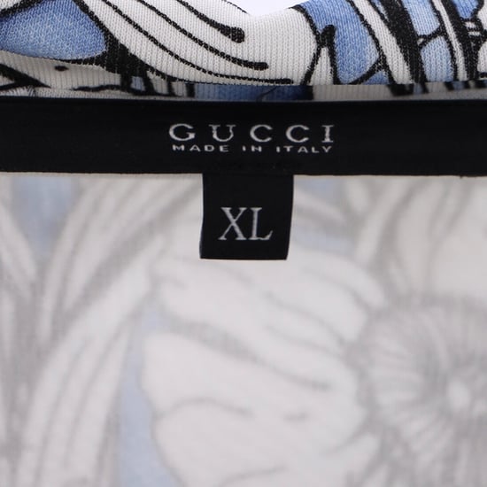 Gucci blommig midiklänning i viskos med tryck - Image 4
