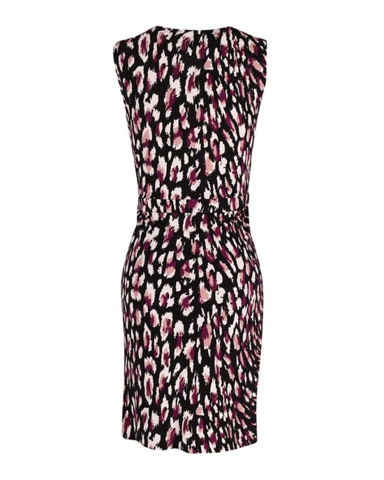 Gucci Printed Wrap Front Dress in Multicolor Viscose - Image 2