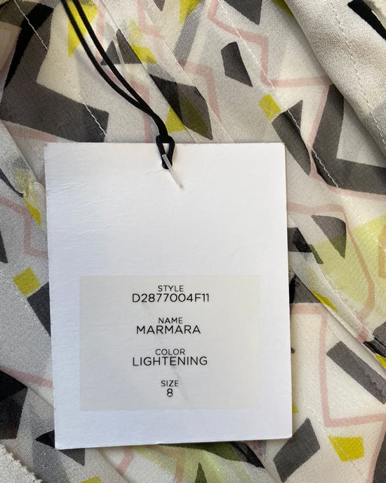 Diane Von Furstenberg MarMara-klänning i flerfärgad siden - Image 4