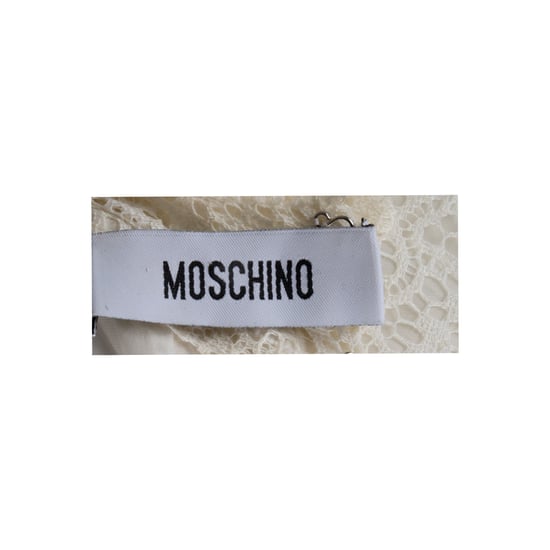 Moschino spetskontrastmidiklänning - 10-talet - Image 5