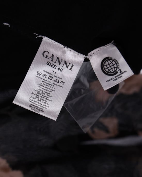 Ganni Carlton Georgette Maxiklänning i blommig viskos - Image 6