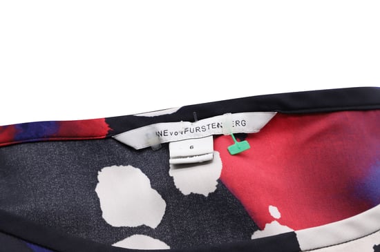 Diane Von Furstenberg New Della-jurk met print in veelkleurige zijde - Image 2