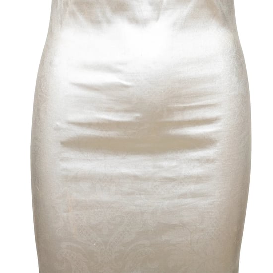 Dolce & Gabbana Metallic Silver Klänning - 90-tal - Image 5