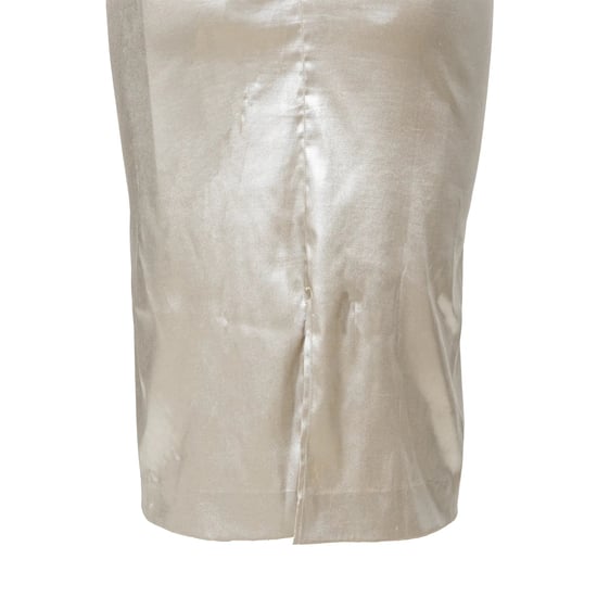 Dolce & Gabbana Metallic Silver Klänning - 90-tal - Image 6