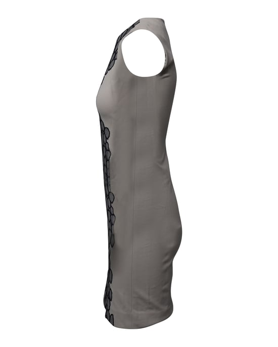Diane Von Furstenberg Tilda Shift Dress in grijze viscose - Image 2
