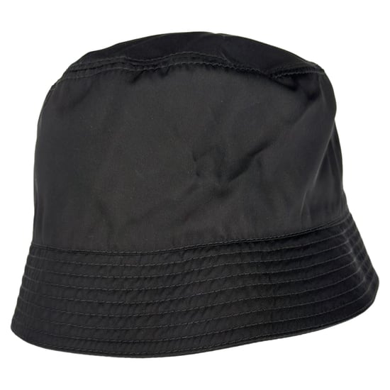 Prada Re-Nylon Bucket Hat i Svart Nylon - Image 3