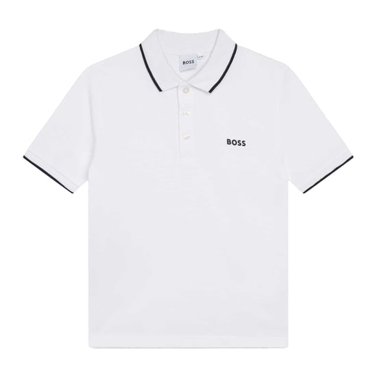 Boss Polo shirt met korte mouwen voor kinderen/Kinderen (Wit) - Image 1