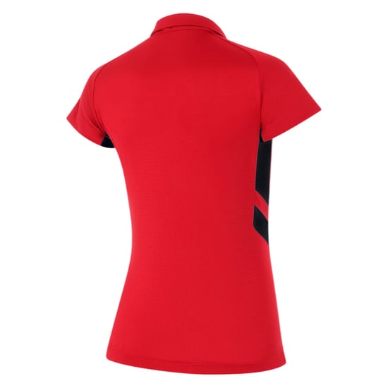 Nike Raglan-polotröja med kontrastpaneler för kvinnor (Uni röd/svart) - Image 2