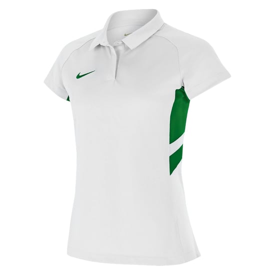 Nike Raglan-polotröja med kontrastpaneler för kvinnor (Vit/Tallgrön) - Image 3