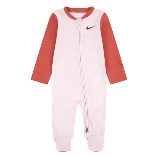Girls Nike E1d1 Aop Footed in Pink Foam - Image 1