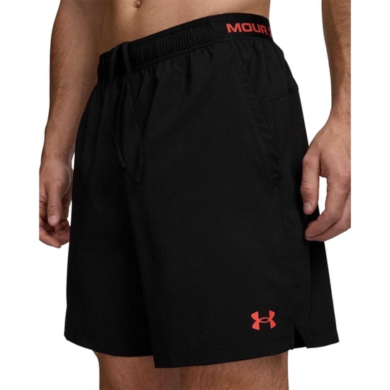 Under Armour Heren Vanish Korte Broek (Zwart, Rood) - Image 2