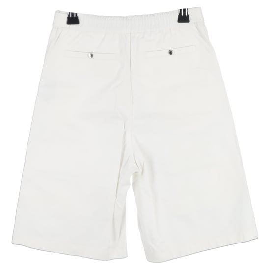 Alexander Mcqueen Multi-Pocket Bermuda Shorts in White Cotton - Image 2