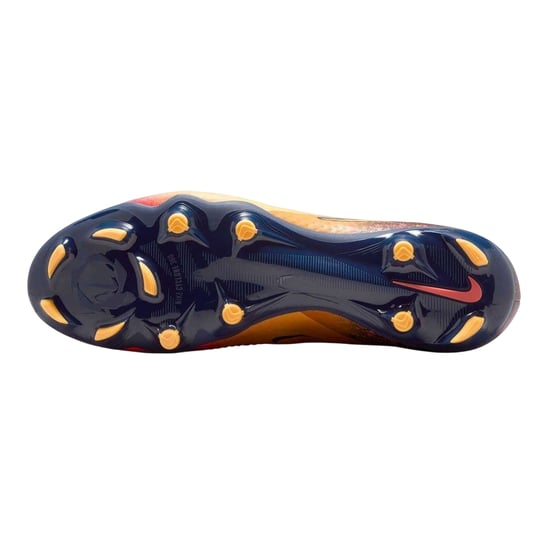 Nike Voetbalschoenen voor heren van de Academy-serie, voor harde ondergrond (Oranje/Volt) - Image 4