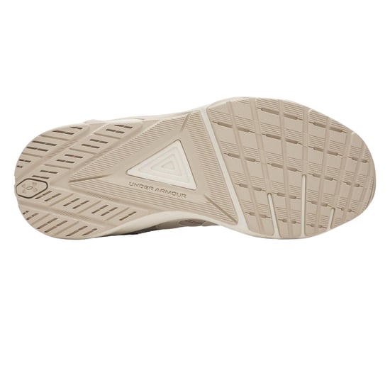 Under Armour Mens Commit Training Trainers (Khaki/White) - Image 4