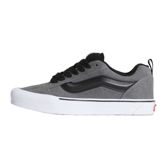 Vans Mens Knu Skool Padded Suede Skate Shoes (Pewter) - Image 2