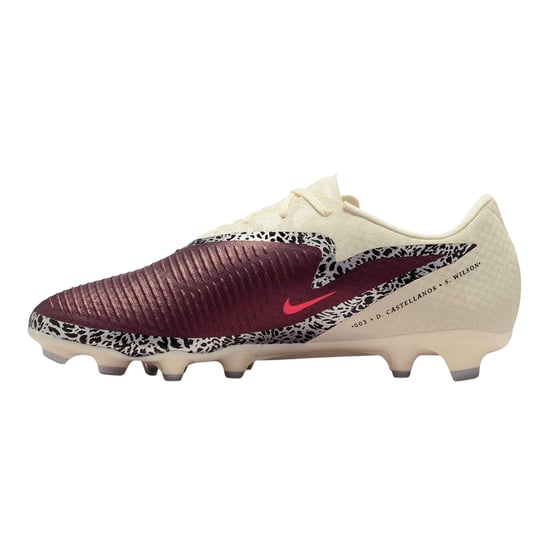 Nike Voetbalschoenen voor heren van de Academy-serie, voor harde ondergrond (Bordeauxrood/Digitale print) - Image 2