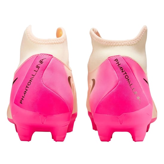 Nike Phantom Luna 2 Academy voetbalschoenen voor heren, voor harde ondergrond (Oranje/Roze) - Image 2