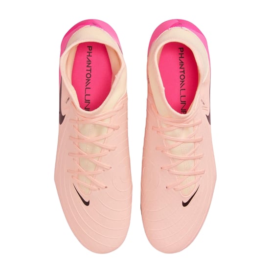 Nike Phantom Luna 2 Academy voetbalschoenen voor heren, voor harde ondergrond (Oranje/Roze) - Image 4