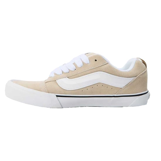Vans Mens Knu Skool Padded Suede Skate Shoes (Oak) - Image 2