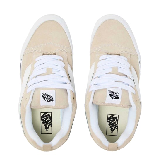 Vans Mens Knu Skool Padded Suede Skate Shoes (Oak) - Image 3